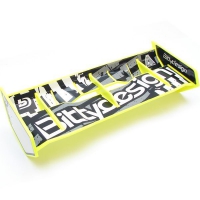 Bittydesign 1/8 Buggy & Truggy plastic wing set (Yellow)