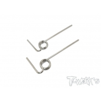 T-WORK's TG-056A Exhaust Pipe Spring ( On Road ) 2pcs