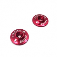 T-Work's 1/8 Aluminum Wing Washer (Red)
