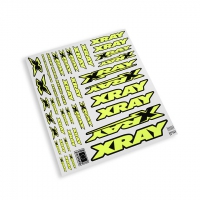 XRAY Sticker For Body - Neon Yellow