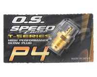 O.S. P4 Gold Turbo Glow Plug "Super Hot"