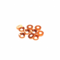 HIROSEIKO 3mm Alloy Countersunk Washer (Orange)