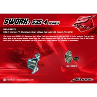 Sworkz S35-4 Series Aluminum Rear Wheel Hub