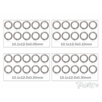 T-WORK's TA-095-10 10mm Shim Washer Set