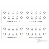 T-WORK's TA-095-3 3mm Shim Washer Set