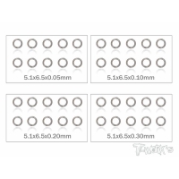 T-WORK's TA-095-5 5mm Shim Washer Set