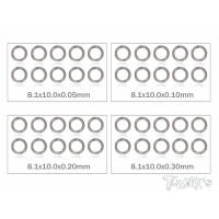 T-WORK's TA-095-8 8mm Shim Washer Set