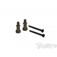 T-Works TO-240-SW-5 Hard Coated 7075-T6 Alum. Shock Standoffs +5mm ( For SWORKZ S35-4 ) 2pcs.