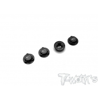 T-WORK's Light Weight Self-Locking Wheel Nut With Cover P1.25 ( For HN, IGT8 )
