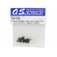 OS Engines Hexagonal Head Screws M2.6x7mm (10Pcs)