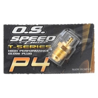 O.S. P4 Gold Turbo Glow Plug "Super Hot"