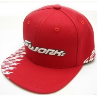 SWORKz G6 Red Flat Style Hat
