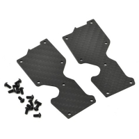 Sworkz 1.5mm Carbon S35-3 Series Pro-Composite Rear Lower Arm Cover (2)