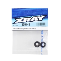 XRAY Aluminum Shock Body Nut Set (2)