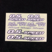 O.S Speed Logo Sticker