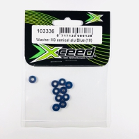 Xceed Washer M3 conical Alu Blue (10)