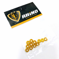 RHINO Washer M3 Conical Alu Gold (12)