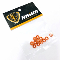 RHINO Washer M3 Conical Alu Orange (12)