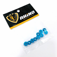 RHINO Washer M4 Conical Alu Blue (10)