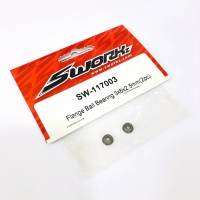SWorkz 3x6x2.5mm Flange Ball Bearing (2PC)