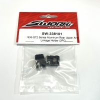 Sworkz S35-GT2 Series Aluminum Rear Upper Arm Linkage Holder (2PC)
