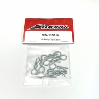 Sworkz 1/8 Body Clip (10pcs)