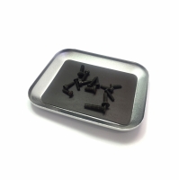 Silver Aluminum Magnetic Tray