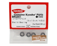 Kyosho 5x10x4mm Metal Shielded Ball Bearings (4)