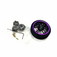 YEAH Aluminum Transmitter Steering Wheel (PP) 12Spoke For Futaba/KO/Sanwa/Spektrum